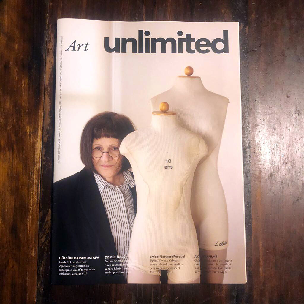 Cover of Art Unlimited magazine, March-April 2021 issue